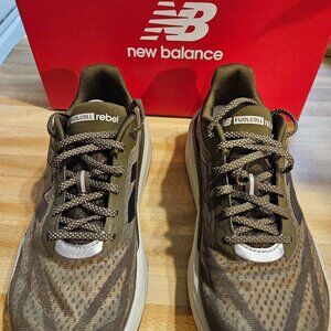 Women's New Balance Running Shoes 10.5 Brown/Grey - FuelCell Rebel v5